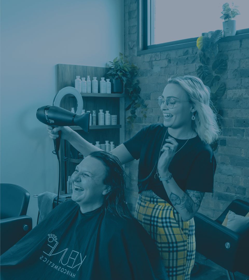 Freedom Suites hair salon interior