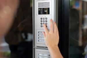 Security camera system in Freedom Suites common area